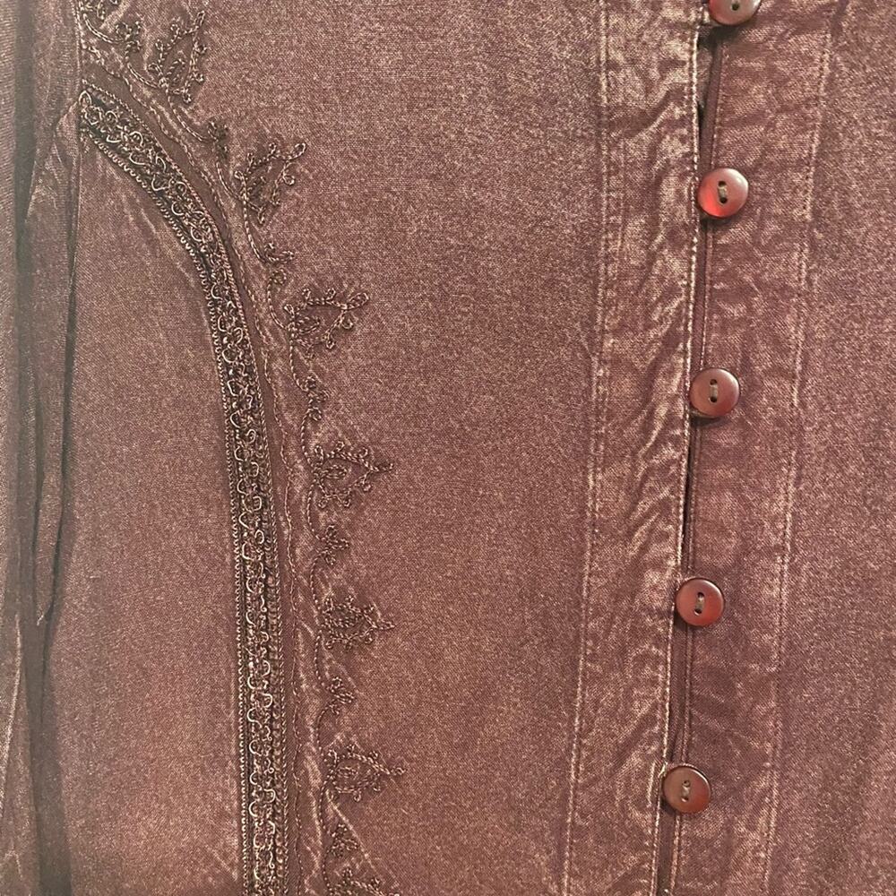 Purple Button Down - image 5